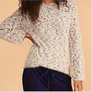 Lou & Grey Flurry Mock Neck Sweater M
